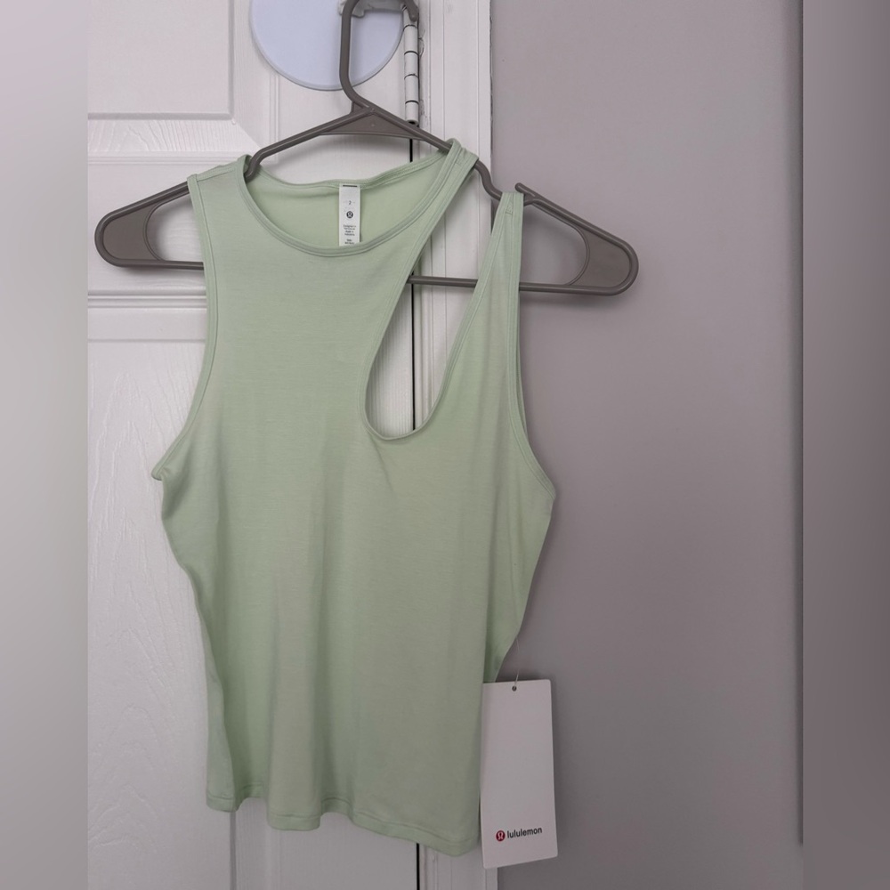 lululemon athletica Mint Shoulder Cut-Out Tank